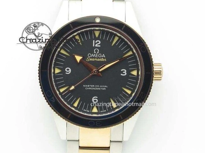 0103 Seamaster 300 Heritage VSF 1:1 Best Edition Blue Dial on SS Bracelet A8912 Super Clone Packable 7716